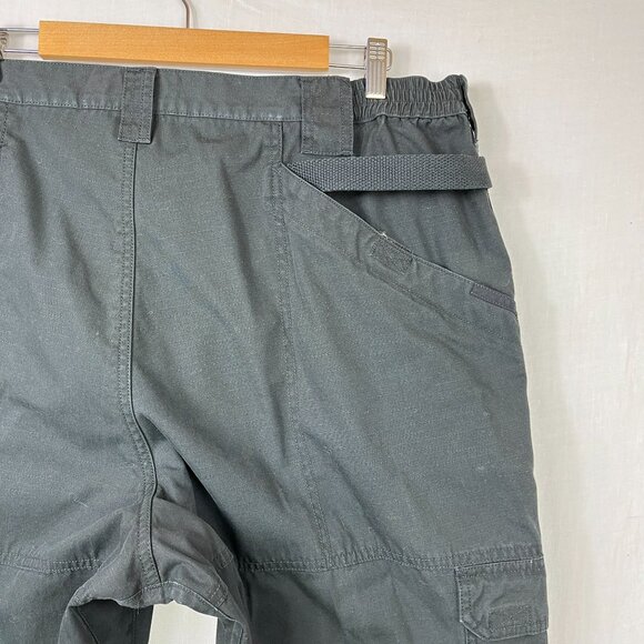 511 Tactical Cargo Pants 44x31 Black Stryke Ripstop Double Knee Hunting Workwear - Picture 8 of 16